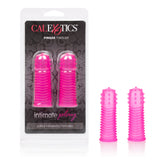 Intimate Play Finger Tingler (Pink) – Flexible Ribbed Teaser Set Finger Stimulator